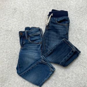 Set of two Gap toddler boys jeans size 2 years